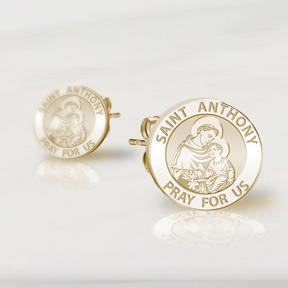 Pair of Saint Anthony Earrings