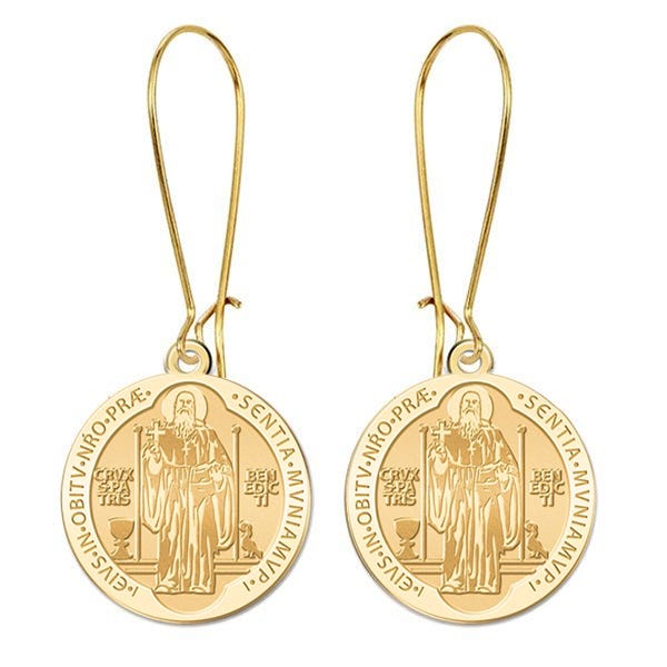 Saint Benedict Earrings "EXCLUSIVE"