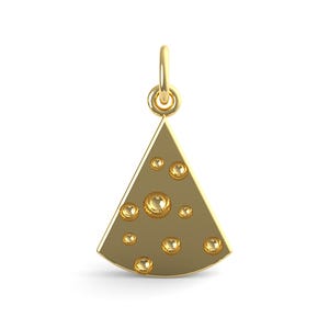 Cheese Wedge Charm 3442