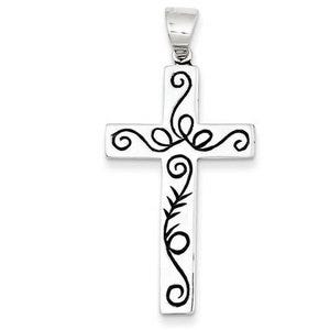Sterling Silver Latin Cross Pendant