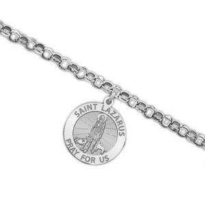 Saint Lazarus Religious Anklet - "EXCLUSIVE"