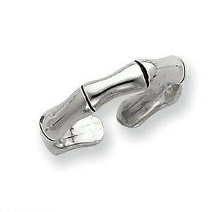 Sterling Silver Antiqued Toe Ring