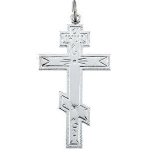 Sterling Silver ST. ANDREWS CROSS