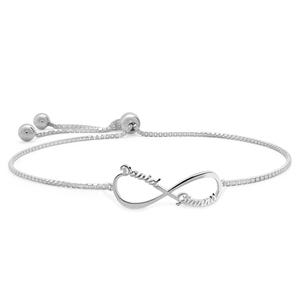 Personalized Infinity Name Bracelet