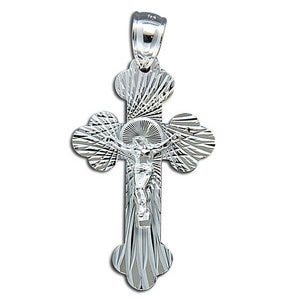 Sterling Silver Crucifix Cross Pendant