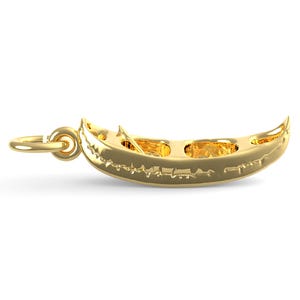Classic Canoe Charm(3058)