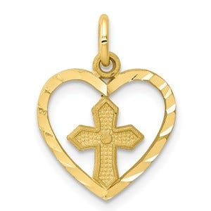 10k Cross Charm