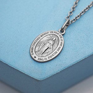Sterling Silver Miraculous Medal