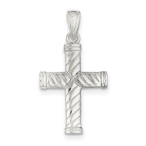 Sterling Silver Reversible Cross Pendant