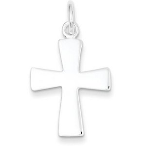 Sterling Silver Latin Cross Charm