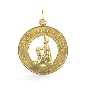 Confirmation Open Disc Charm(3314)