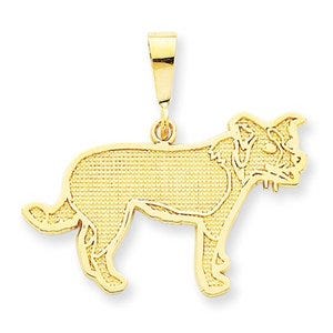 Border Collie Pendant Or Charm