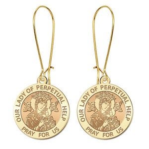 Our Lady of Perpetual Help Earrings "EXCLUSIVE"