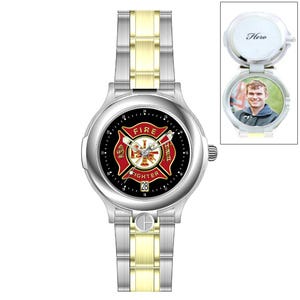 Portrait Watch Firefighter's Watch, Two Tone, for Men