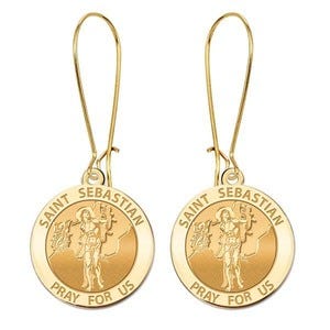 Saint Sebastian Earrings "EXCLUSIVE"