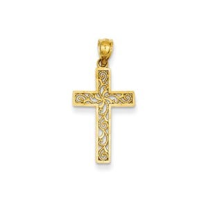 14k Cross Pendant