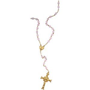 ROSE QUARTZ ROSARY