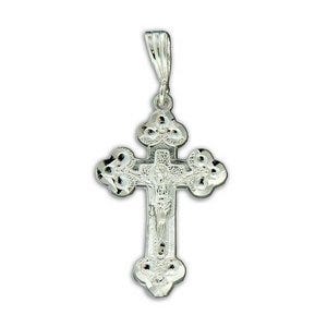 Sterling Silver Crucifix Cross Pendant