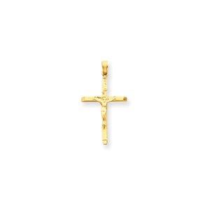 14k Crucifix Pendant