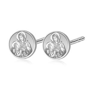 Pair of Saint Anne Stud Earrings