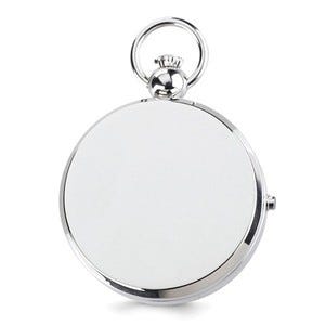 Charles Hubert Double Engraving Photo Pocket Watch