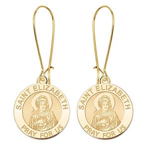 Saint Elizabeth (Mary's Cousin) Earrings "EXCLUSIVE"
