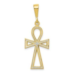 10k Cross Charm