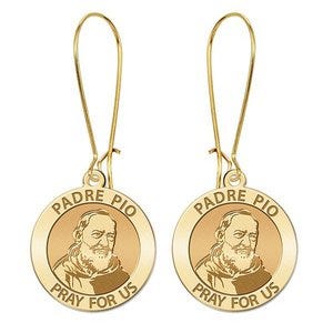 Padre Pio Earrings "EXCLUSIVE"