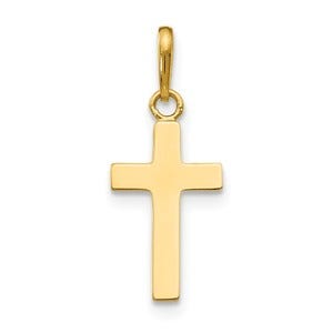 14k Children\'s Cross Pendant