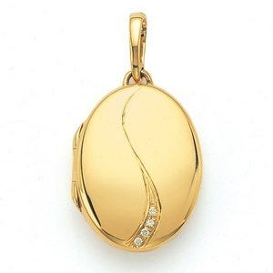 Victor Mayer 18K Gold Diamond Locket