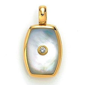 Victor Mayer 18K Gold Diamond Locket