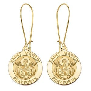 Saint Martin de Porres Earrings "EXCLUSIVE"