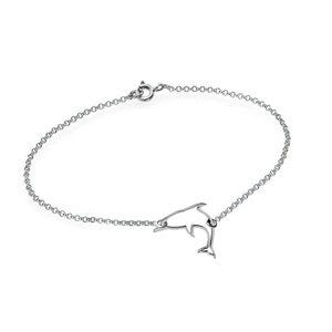 Dainty Dolphin Anklet