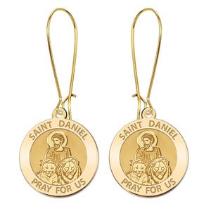 Saint Daniel the Stylite Earrings "EXCLUSIVE"