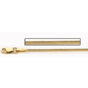 14K Yellow Gold 1.0mm Snake Chain