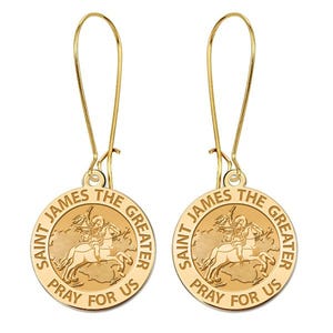 Saint James the Greater Earrings "EXCLUSIVE"
