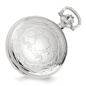 Charles-Hubert Paris Hunter Case Quartz Pocket Watch