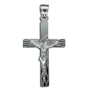 Sterling Silver Crucifix Cross Pendant