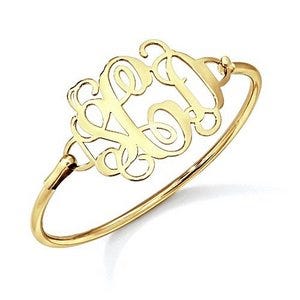 Monogram Bangle Bracelet