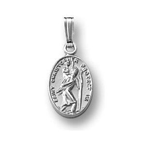 Sterling Silver Children's Saint Christopher Medal