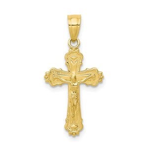 10k Crucifix Pendant