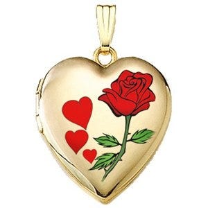 14K Gold Filled "Valentines" Sweetheart Locket