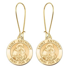 Saint Anthony Earrings "EXCLUSIVE"