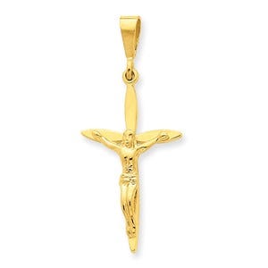 14k Passion Crucifix Pendant
