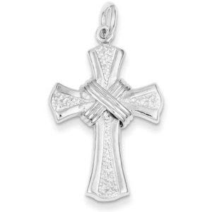 Sterling Silver Cross Charm