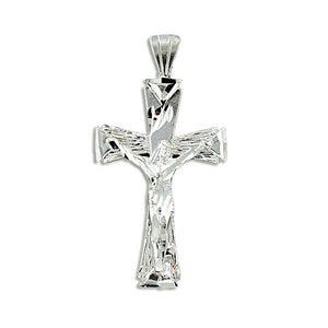 Sterling Silver Crucifix Cross Pendant