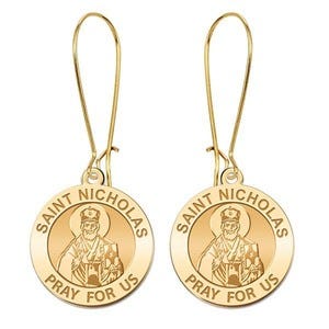 Saint Nicholas Earrings "EXCLUSIVE"