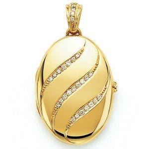 Victor Mayer 18K Gold Diamond Locket - 18K Yellow Gold