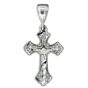 Sterling Silver Crucifix Cross Pendant