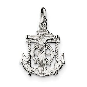 Sterling Silver Mariner Cross Pendant